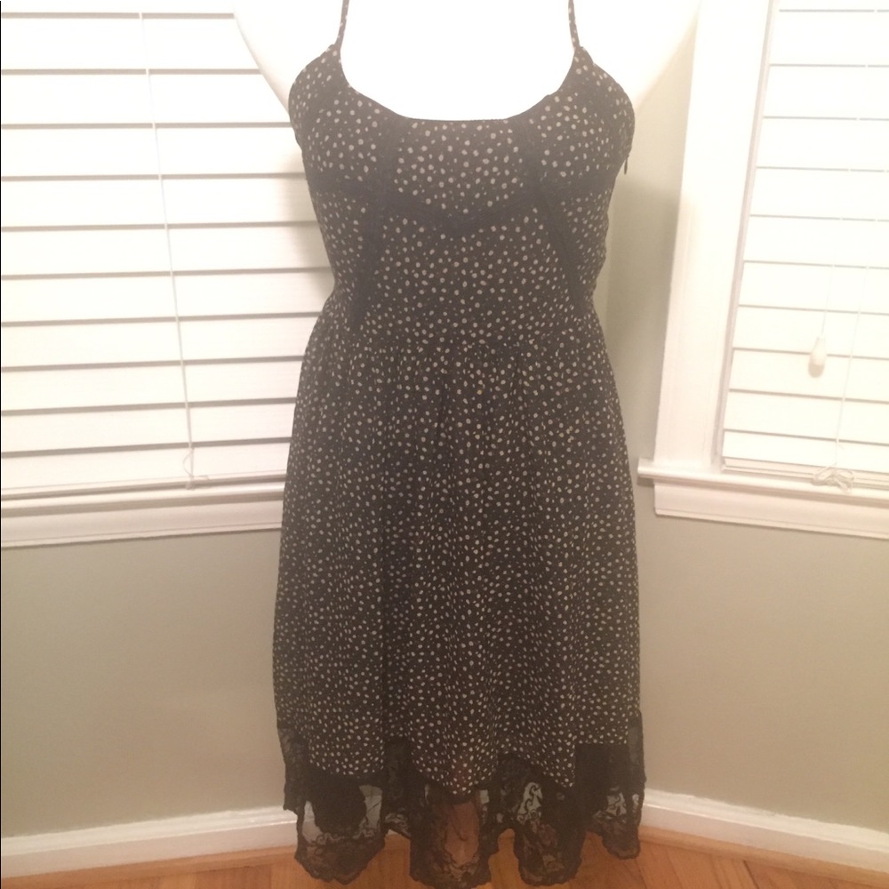 Black beautiful dress with detail
